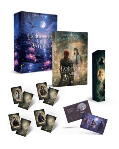 Dolunayın Kırık Aynası Kutulu Set - Tuğçe Sarıgül - Karakter Kartları ve Kartpostal Hediyeli