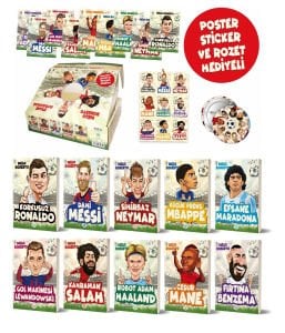 EFSANE FUTBOLCULAR KUTULU SET (10 KİTAP TAKIM)