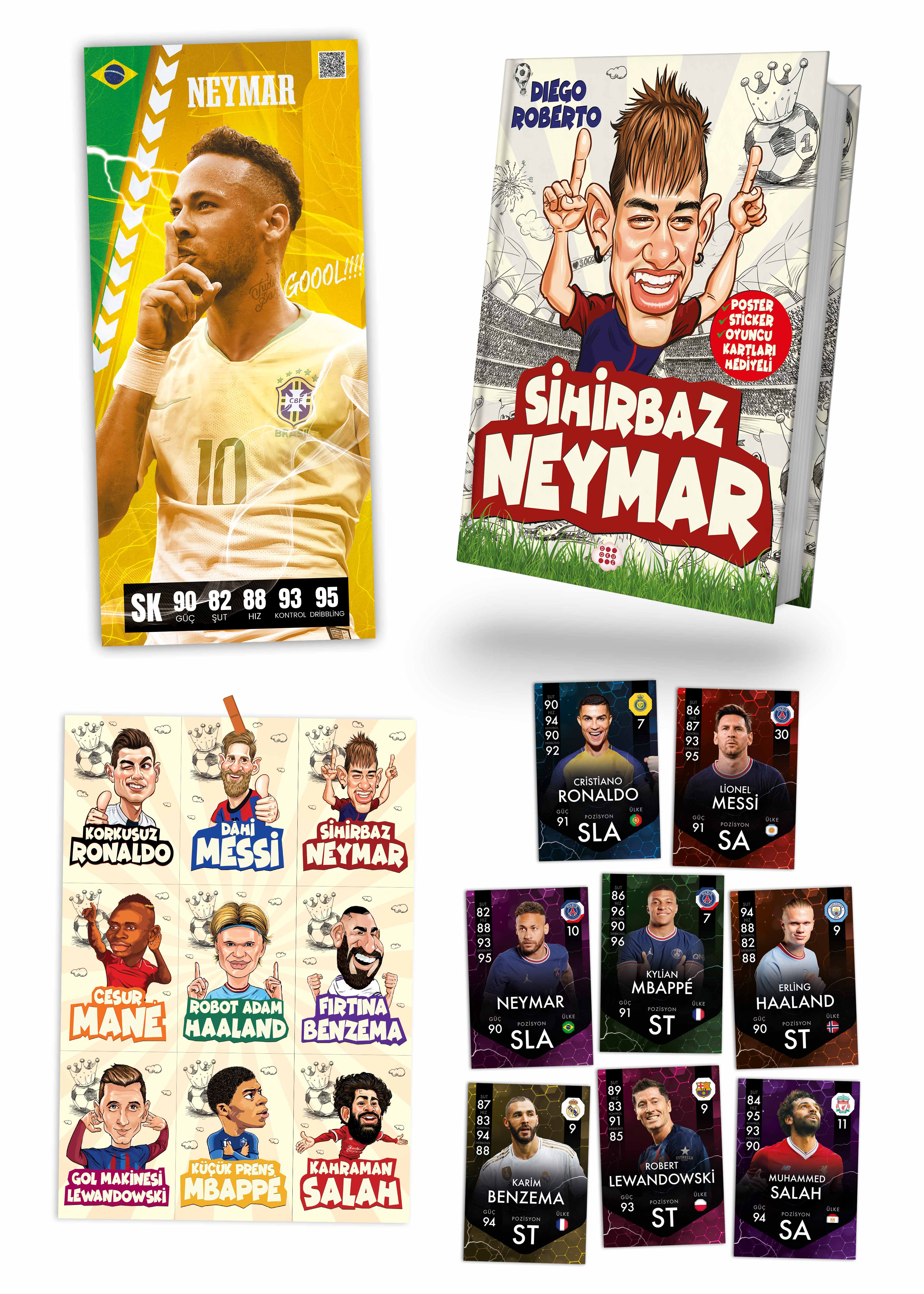 SİHİRBAZ NEYMAR (CİLTLİ)