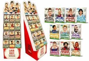 STANTLI EFSANE FUTBOLCULAR SERİSİ (10 ÇEŞİT 300 ADET KİTAP)