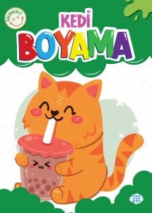 EĞLENCELİ KEDİ BOYAMA
