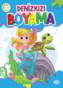 EĞLENCELİ DENİZKIZI BOYAMA