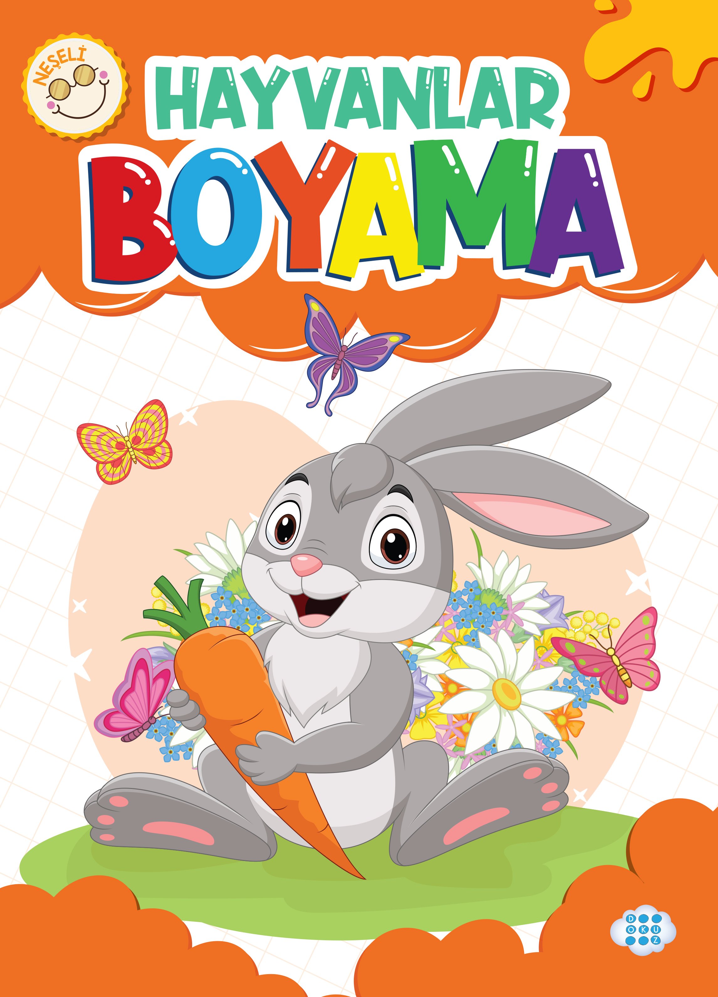 NEŞELİ HAYVANLAR BOYAMA