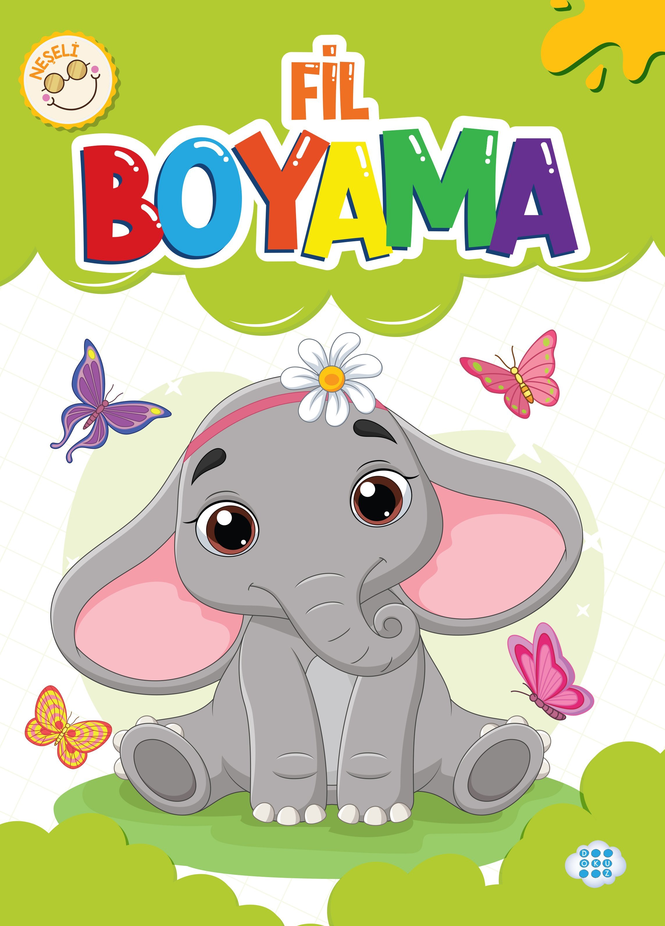 NEŞELİ FİL BOYAMA