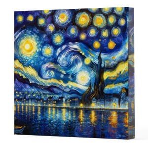 VAN GOGH 7 YILDIZLI GECE  - DEFTER 15x15