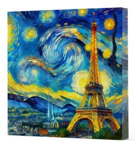 VAN GOGH 9 EYFEL KULESİ  - DEFTER 15x15