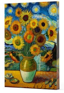 VAN GOGH 10 AYÇİÇEKLERİ - DEFTER