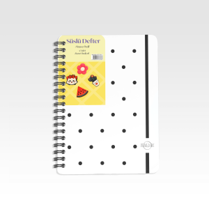 ÇİZGİLİ SÜSLÜ DEFTER