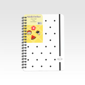 ÇİZGİLİ SÜSLÜ DEFTER