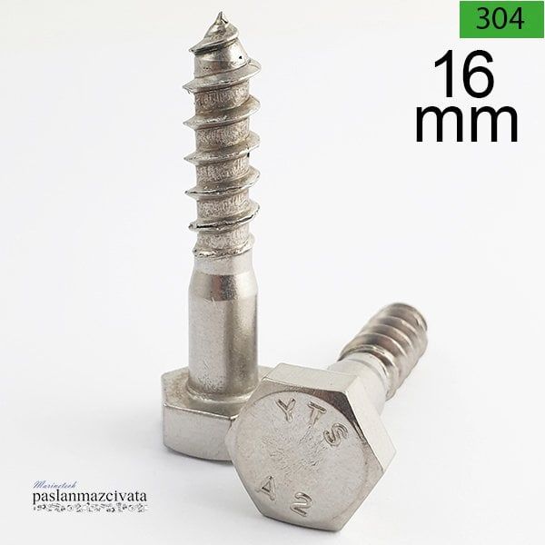 DIN 571 M16 PASLANMAZ TRİFON