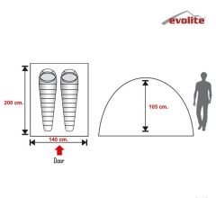 EVOLITE - TRIP MONO DOME 2 KİŞİLİK ÇADIR