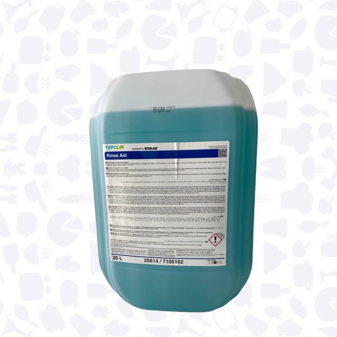 TOPCLIN RINSE ID - 20 L (KONSATRE BULAŞIK PARLATICISI)