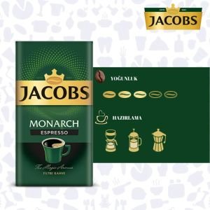 JACOBS MONARCH ESPRESSO FİLTRE KAHVE 500gr