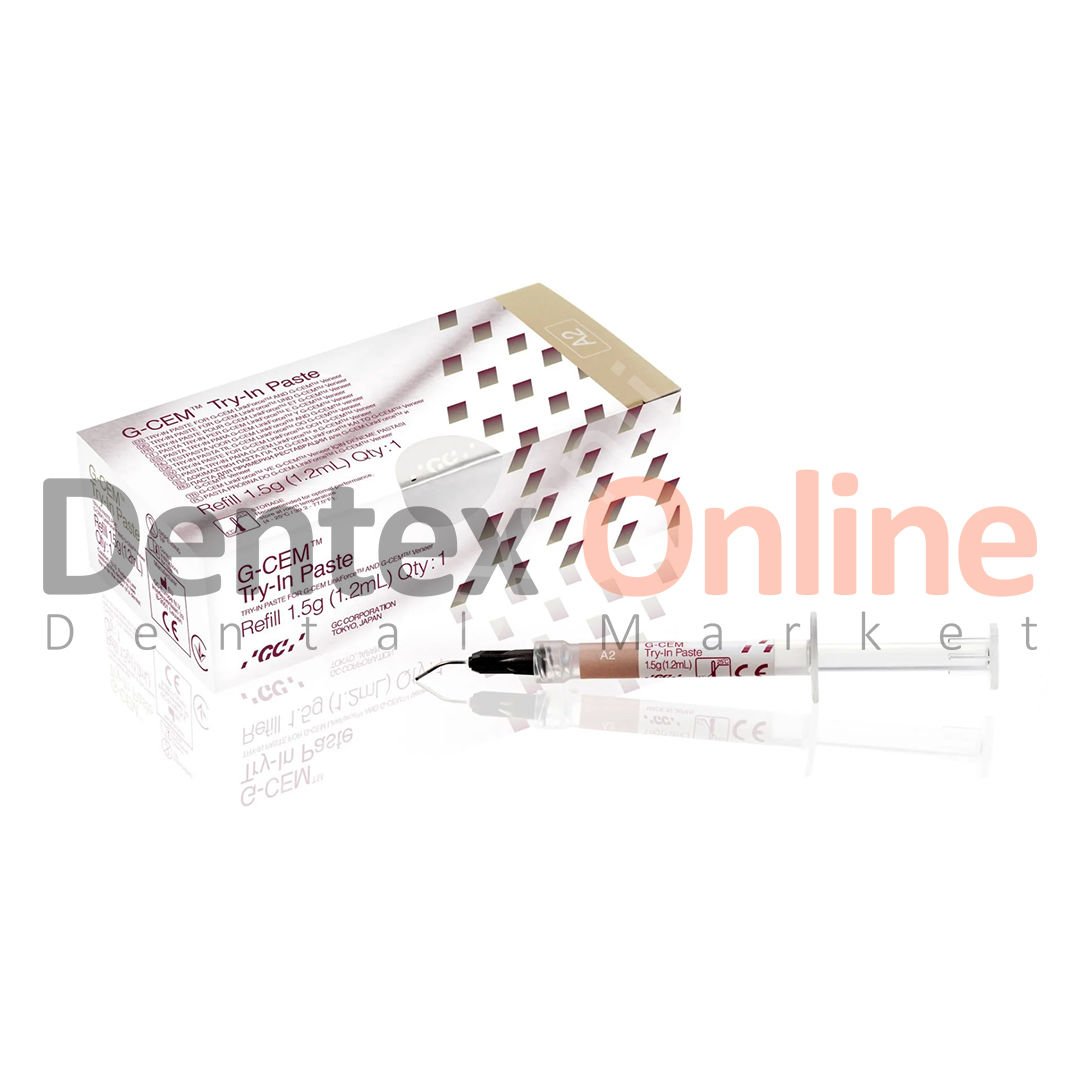 G-CEM Try-in Paste, 2.2 mL (A2, Translucent, Opaque Bleach)