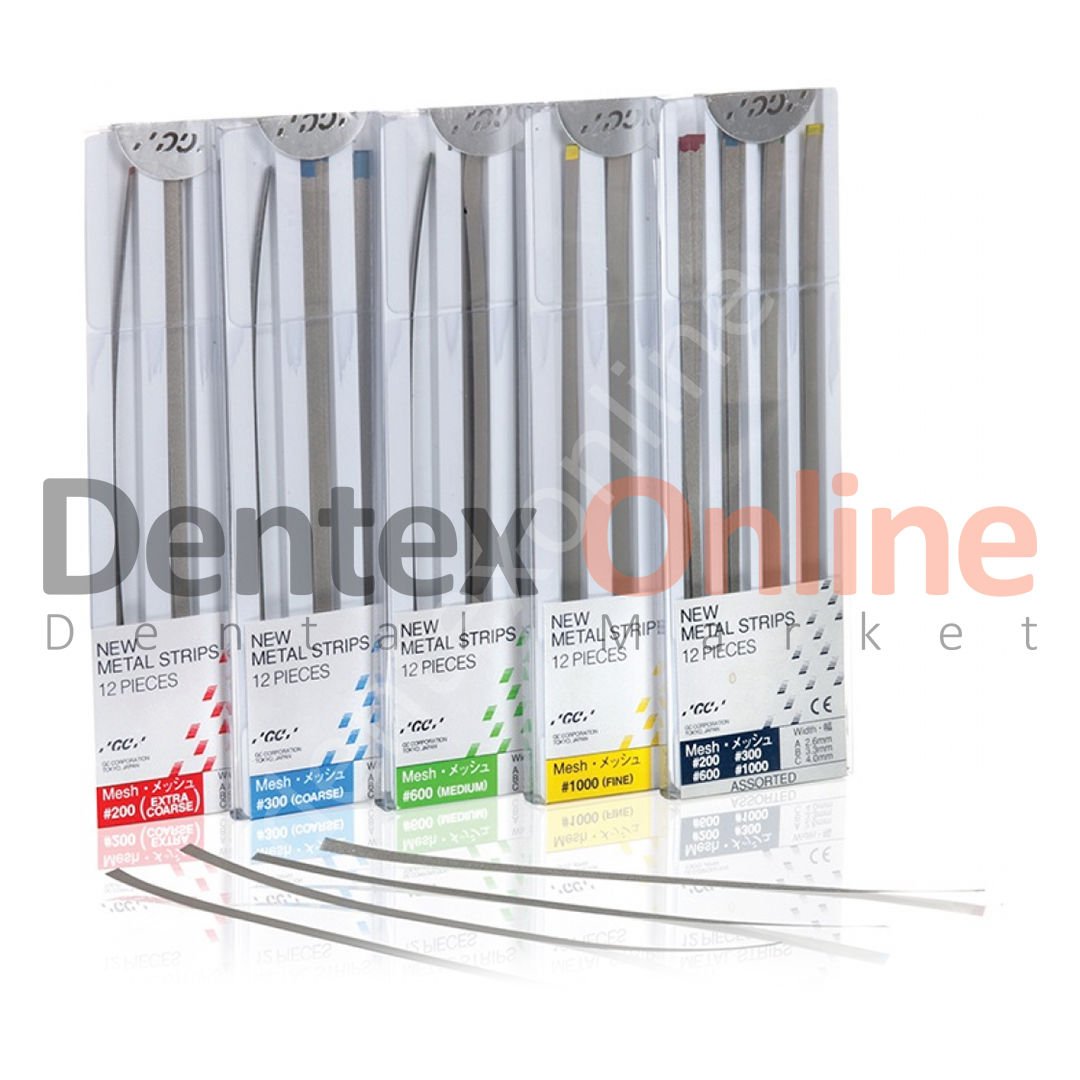 GC Metal Strips, Assortment (All Grains), 12pcs