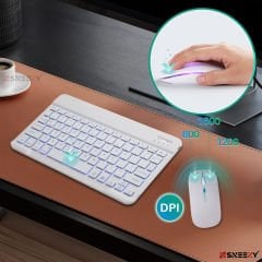 Xiaomi Redmi Pad SE RGB Işıklı Bluetooth & Wireless Türkçe Klavye Mouse Seti