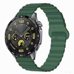 Huawei Watch GT2 Elite Sport Classic 46mm GT2 Pro 22mm Uyumlu Harmony Duo Magnetik Silikon Kordon