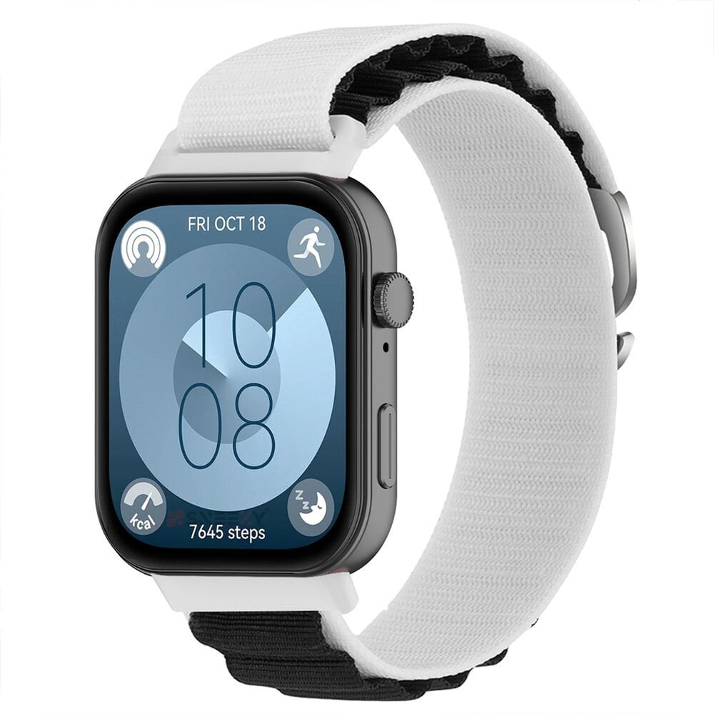 Huawei Watch Fit 3 le Uyumlu Ozel Frost Tasar m Alpine Loop Dayan kl Ak ll Saat Kay