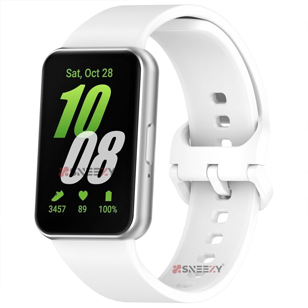 Sneezy Samsung Galaxy Fit 3 Kordon PureLux Soft Yumu ak Silikon Kordon Kay