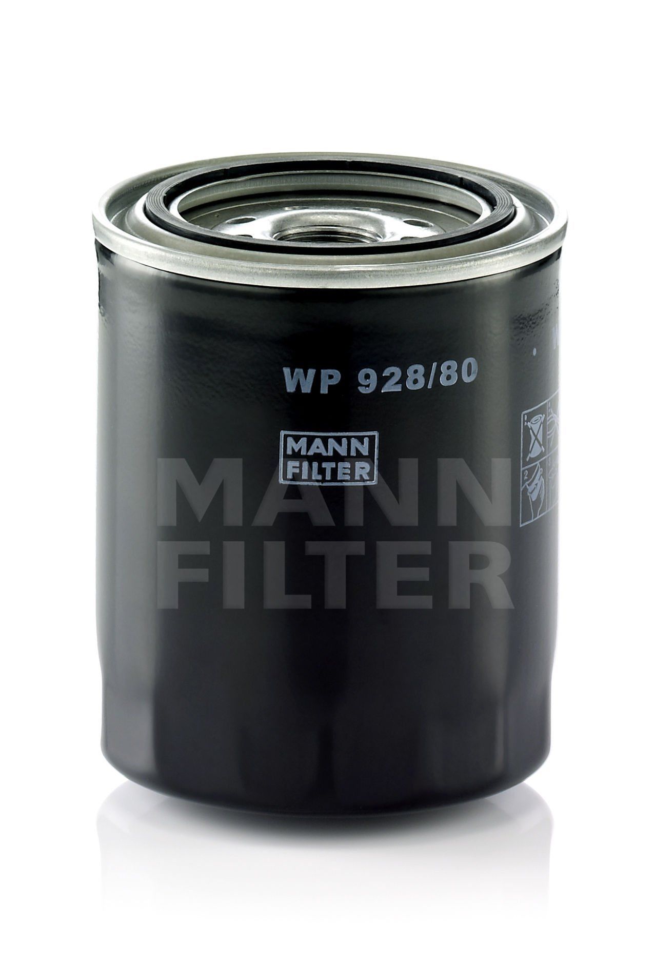 WP 928/80 Mann Filter ㅤToyotaㅤ HiLux / Fortuner Yağ Filtresi