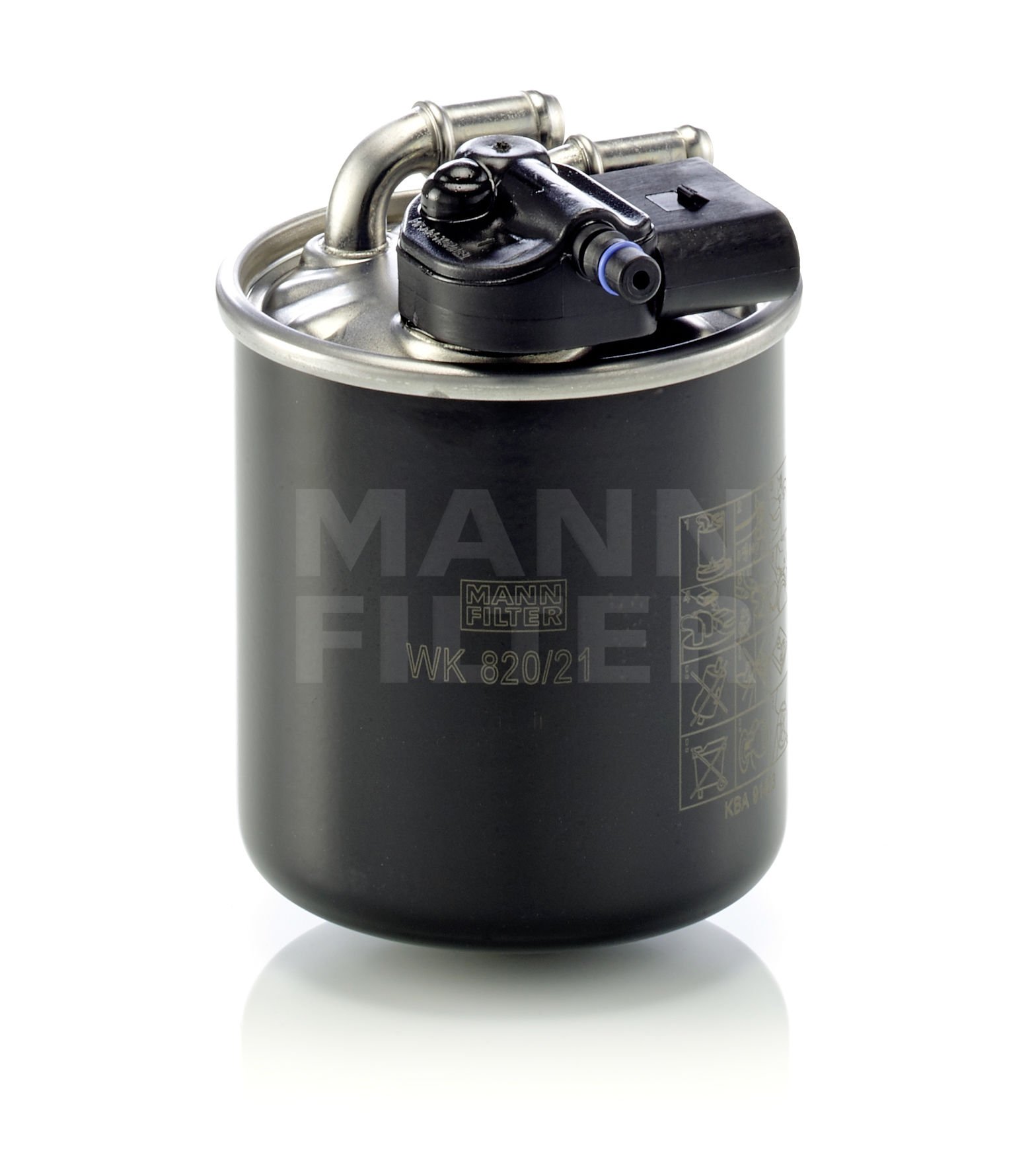 WK 820/21 Mann Filter ㅤMercedes-Benzㅤ B 160 CDI BlueEFFICIENCY Yakıt Filtresi