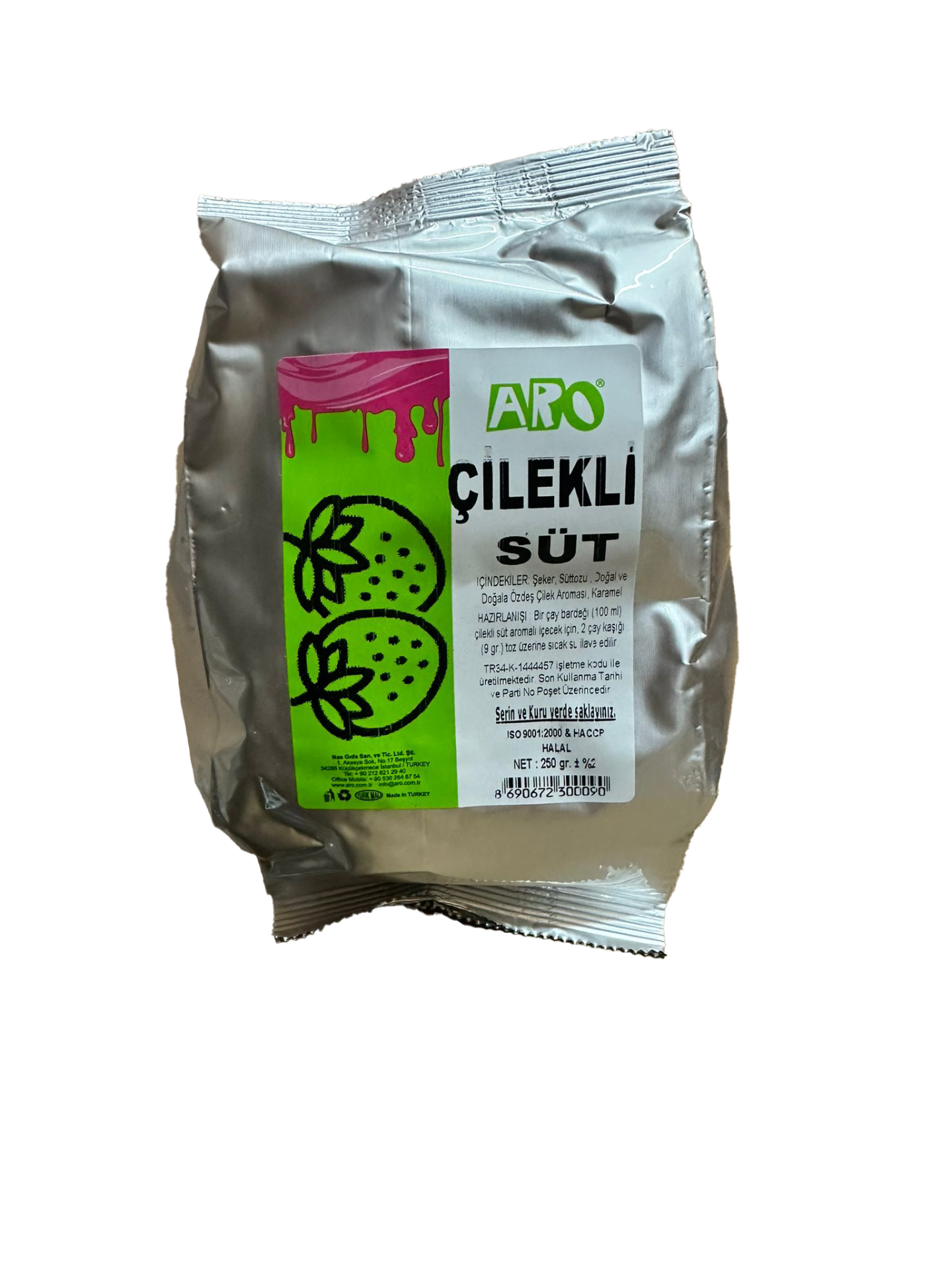 ARO SÜTLÜ ÇİLEK 250GR