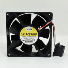 Sanyo Denki 9WF0924S203/A90L-0001-0578 Soğutma Fanı - 92x92x32mm 24V DC Fanuc A90L-0001-0578 Uyumlu Endüstriyel Fan