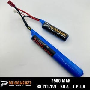 3S (11.1V) 30A 2500 MAH AİRSOFT BATARYA (T-Plug)