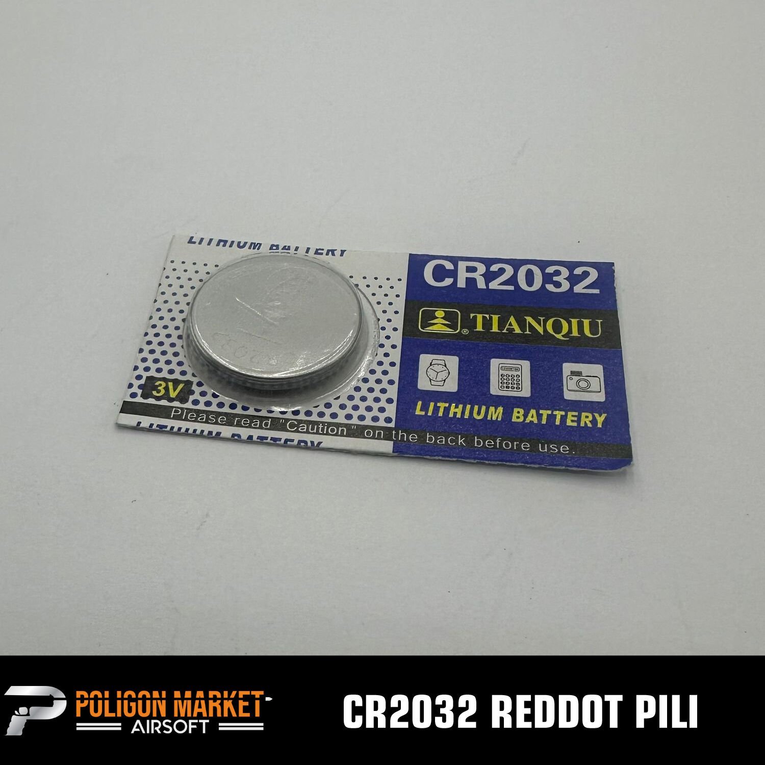 CR2032 RED DOT PİLİ