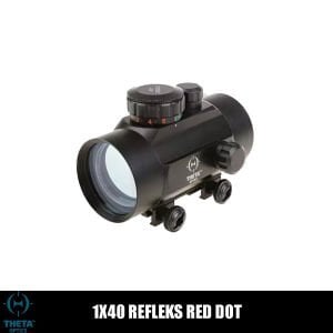 Theta Optics 1×40 Refleks Red Dot – Siyah