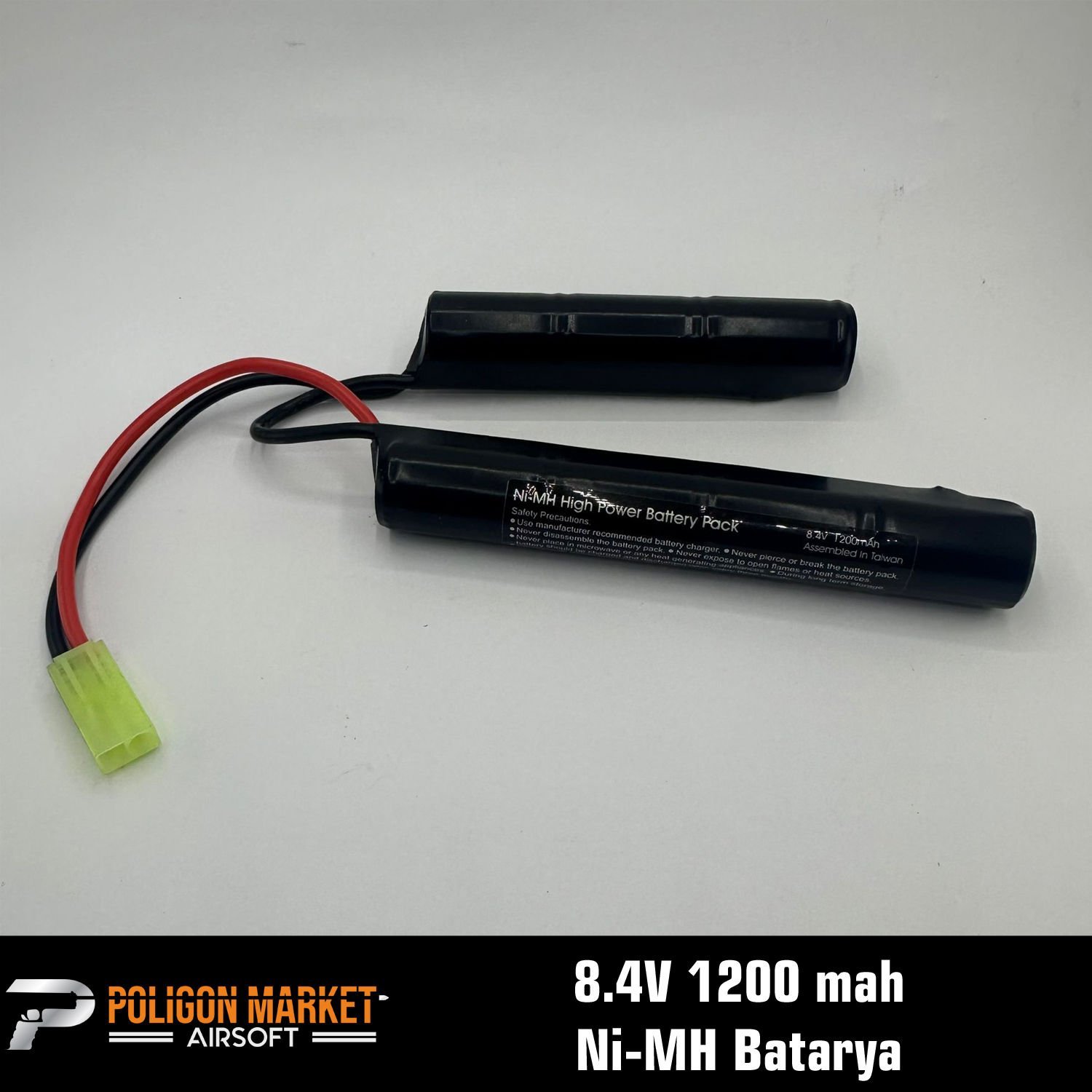 1200 mah Ni-MH 8.4V Orjinal Batarya