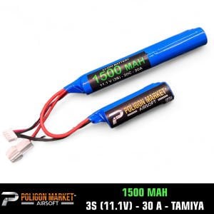 3S (11.1V) 30A 1500 MAH AİRSOFT BATARYA (Tamiya)