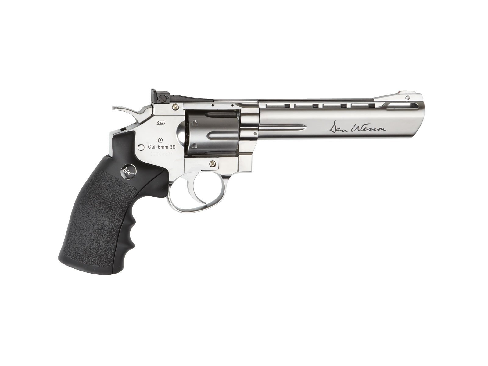 ASG Airsoft DAN-WESSON 6’’ REV. SILVER TOPLU CO2 Gazlı Airsoft Tabanca