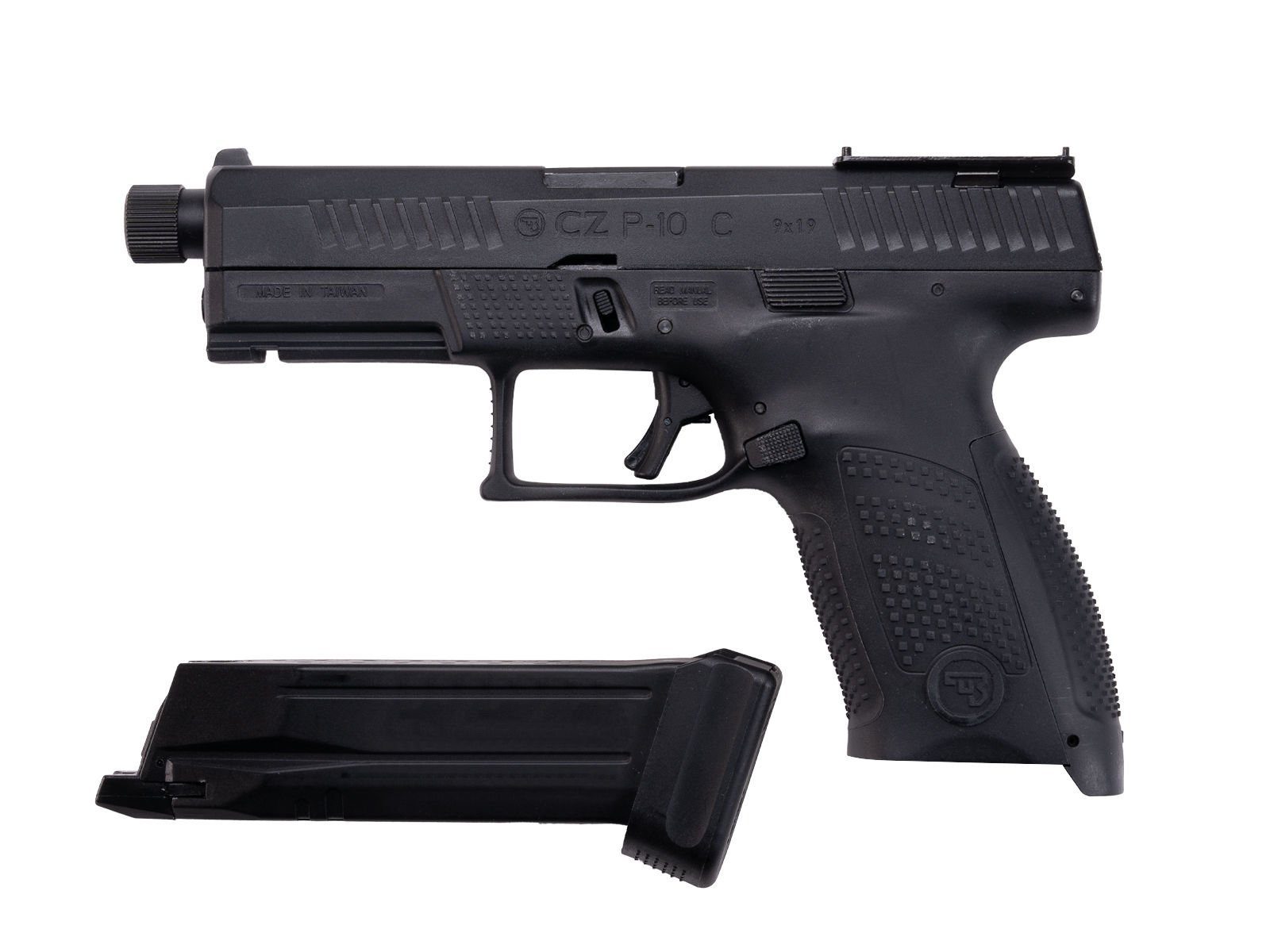 ASG CZ P-10C OR-OT Black Blowback Airsoft Tabanca