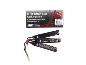 ASG LİPO PİL 11.1V 1300mAh 14.43Wh 25C GEN2 (17207)