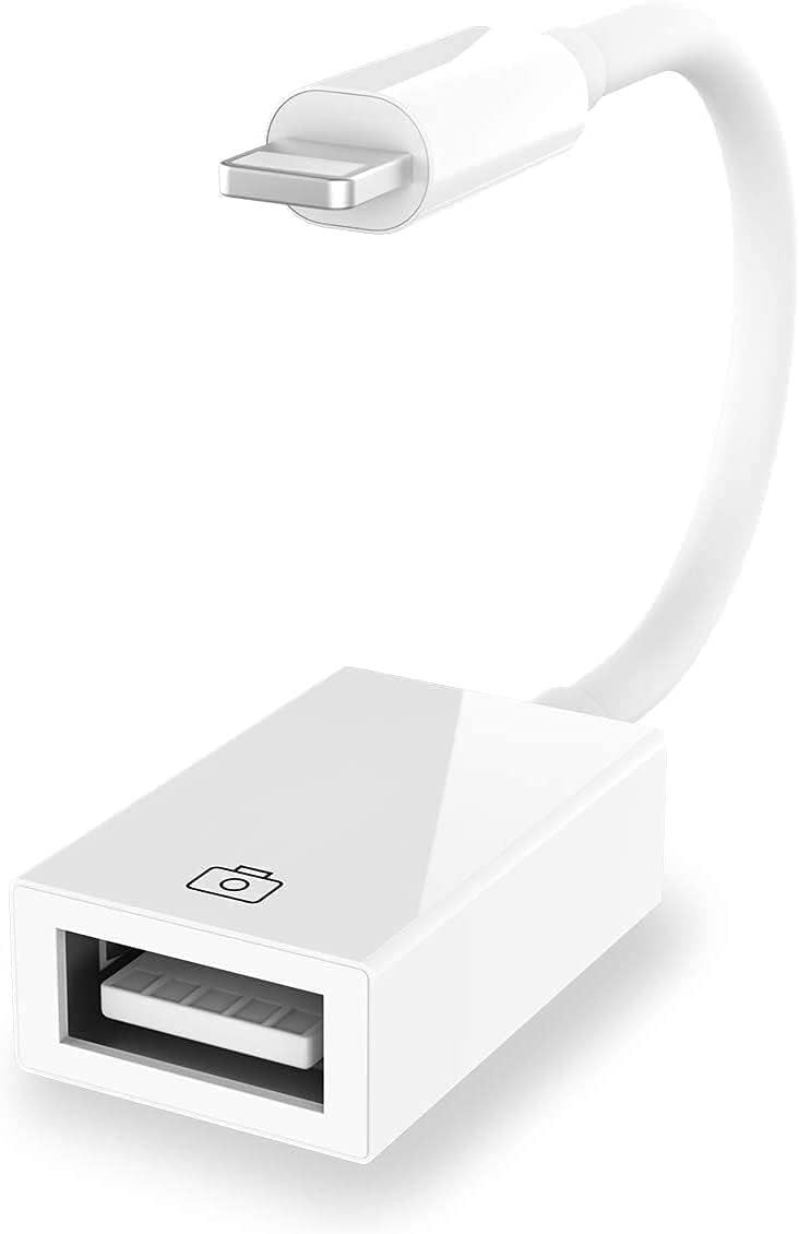 iOS USB Adaptörü, Dişi USB 3.0 OTG Kablo Adaptörü Desteği