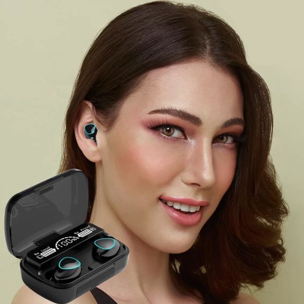 Bluetooth Kulaklık Kulakiçi Powerbankli Çift Mikrofonlu Dokunmatik Kablosuz Kulaklık Earbuds