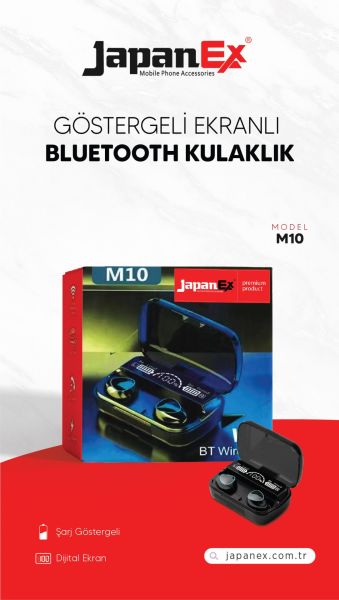 Bluetooth Kulaklık Kulakiçi Powerbankli Çift Mikrofonlu Dokunmatik Kablosuz Kulaklık Earbuds