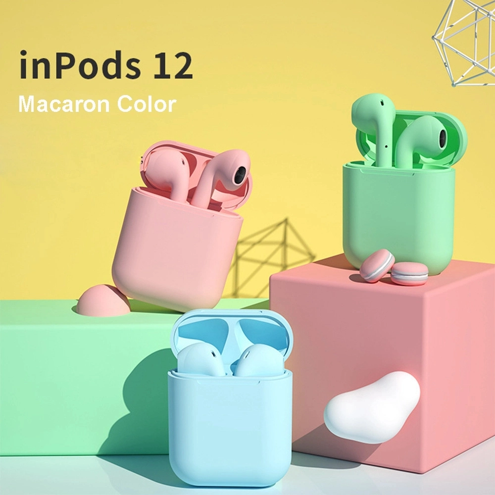 inPods12 Renkli Bluetooth 5.0 Kulaklık Tüm Modeller uyumludur