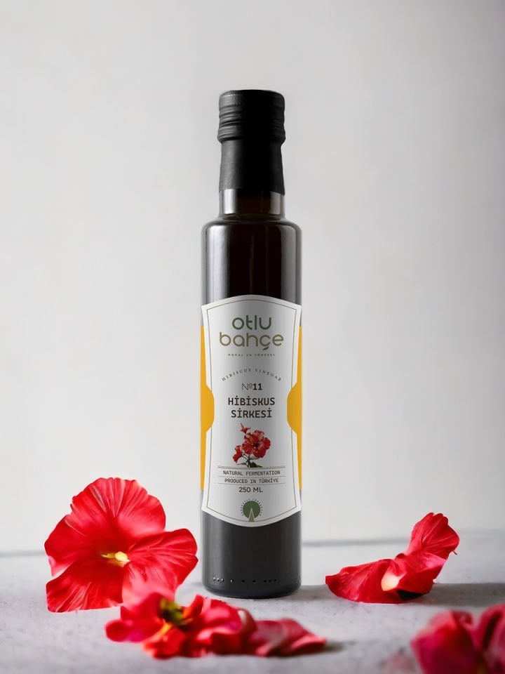 Otlu Bahçe Hibiskus Sirkesi 250ml