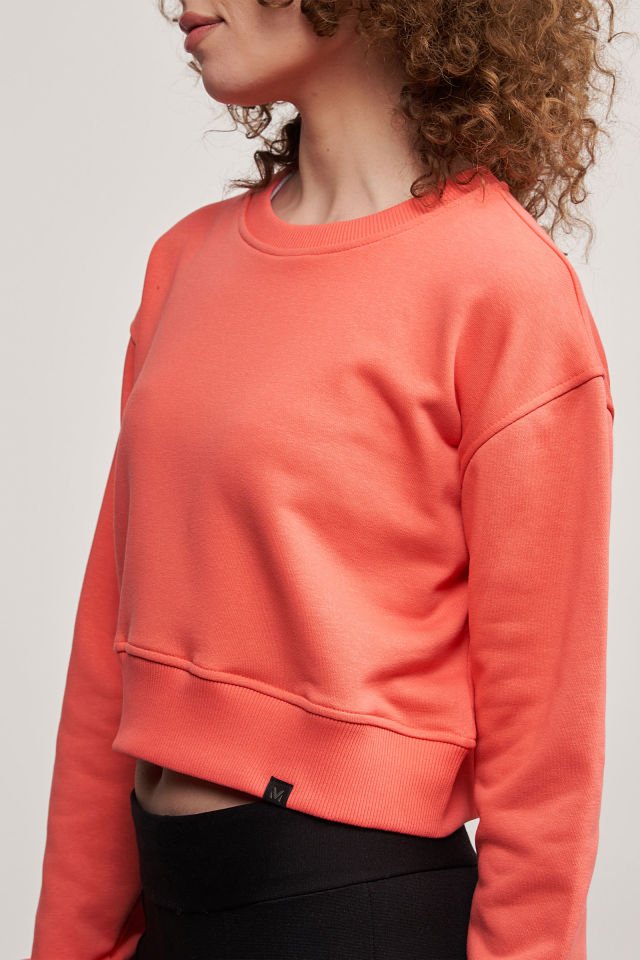 Oversize Crop Sweatshirt