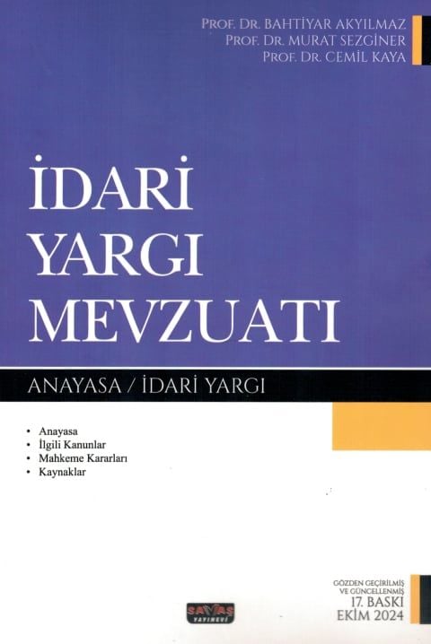 İdari Yargı Mevzuatı