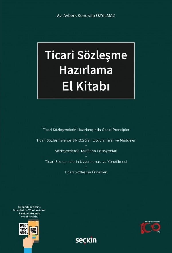 Ticari Sözleşme Hazırlama El Kitabı