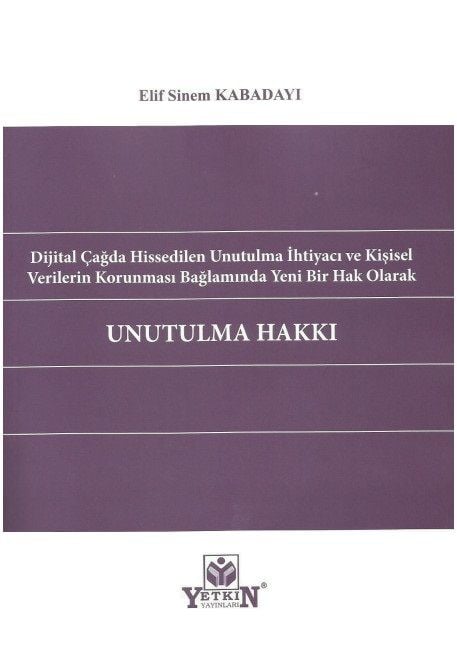 Unutulma Hakkı