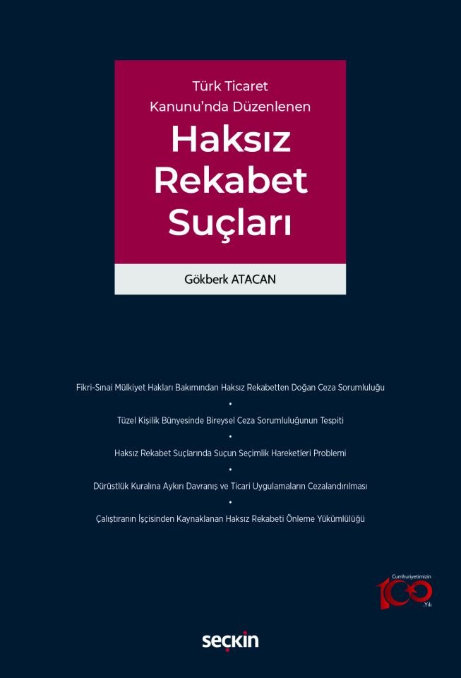 Haksız Rekabet Suçları