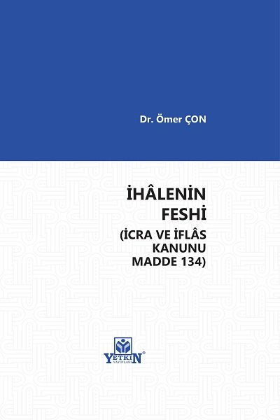 İhâlenin Feshi (İcra ve İflas Kanunu Madde 134)