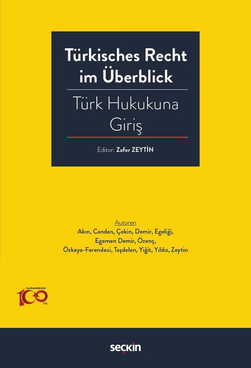 Türkisches Recht im Überblick – Türk Hukukuna Giriş