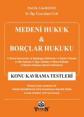 Medeni Hukuk & Borçlar Hukuku Konu Kavrama Testleri