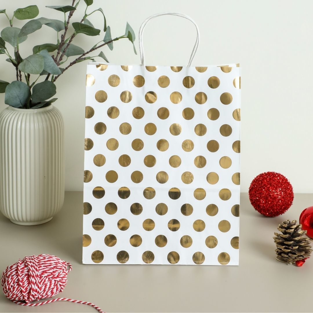 Sarkap Home 3'lü 26x33 Desenli Kraft Kağıt Poşet Çanta PUANTİYESARI