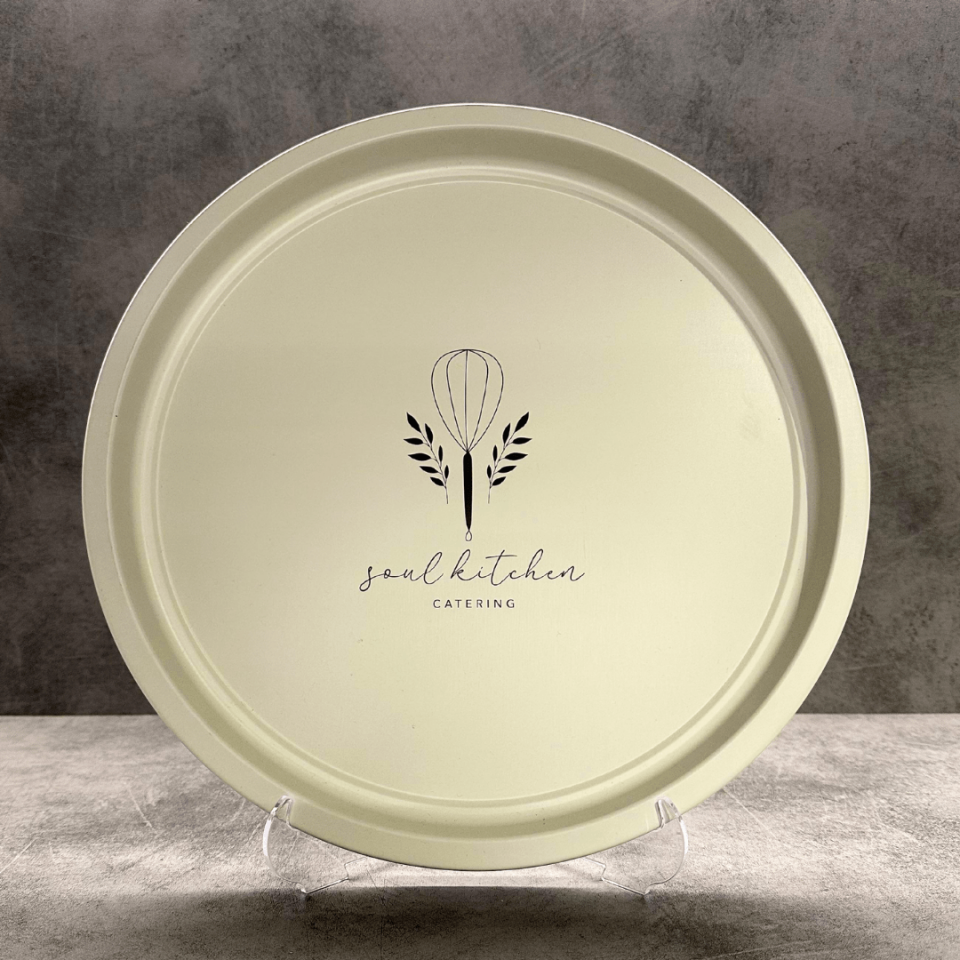 Sarkap Home Pastel Desen Metal Tepsi SoulKitchen